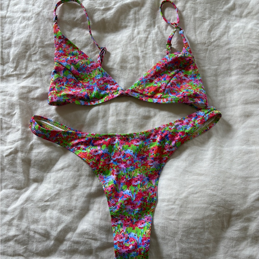 Bright Swimwear Flashdance Neon Set Small